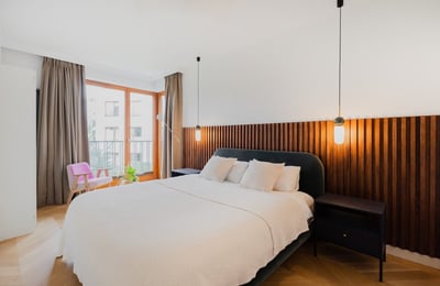 Аренда стильной 4-комнатной квартиры, 122 м², район Вилянув, Варшава, Польша